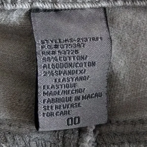 Low Rise Denim Skinny Jeans 00 - Picture 3 of 15